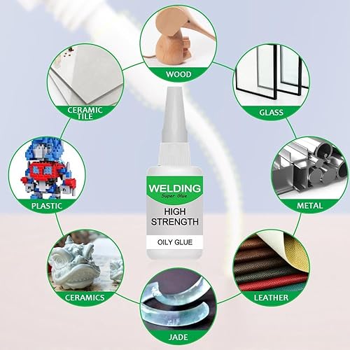 Miniatura 7 de Adhesivo universal para madera y parquet, pegamento aceitoso de alta resistencia para soldadura, reparaciones instantáneas de unión que duran mucho