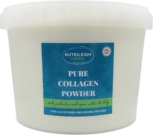 Pure Collagen Powder | Type I & III Hydrolysed Bovine Peptides | Support Hair, Skin, Nail, Gut and Joints (2Kg)