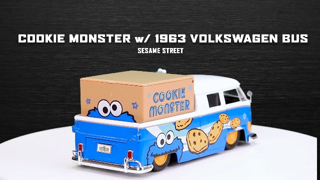 Amazon.com: Jada Toys Sesame Street Cookie Monster & 1962