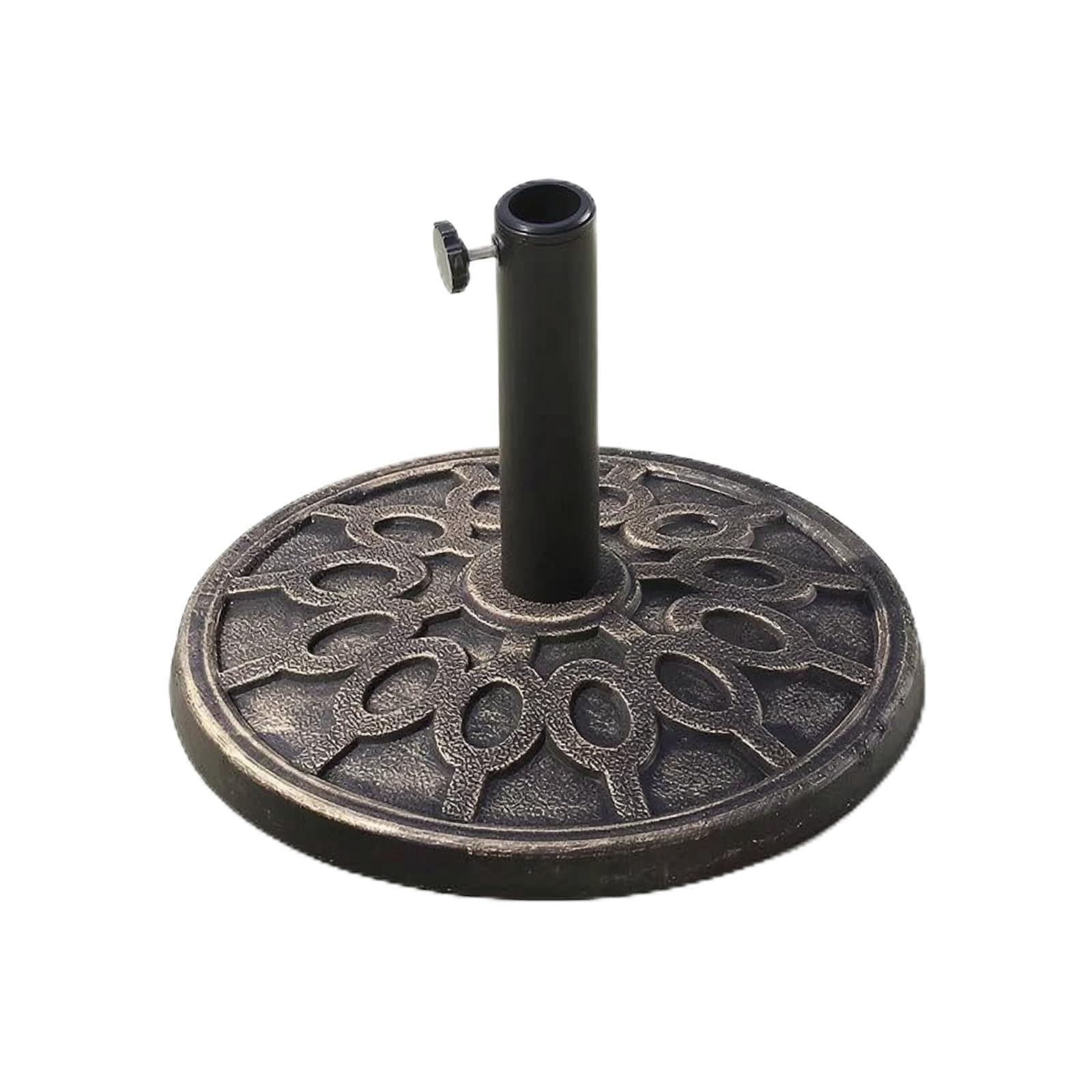 Portaombrellone Regolabile Base Resistente Ombrellone per Giardino, Patio, Piscina