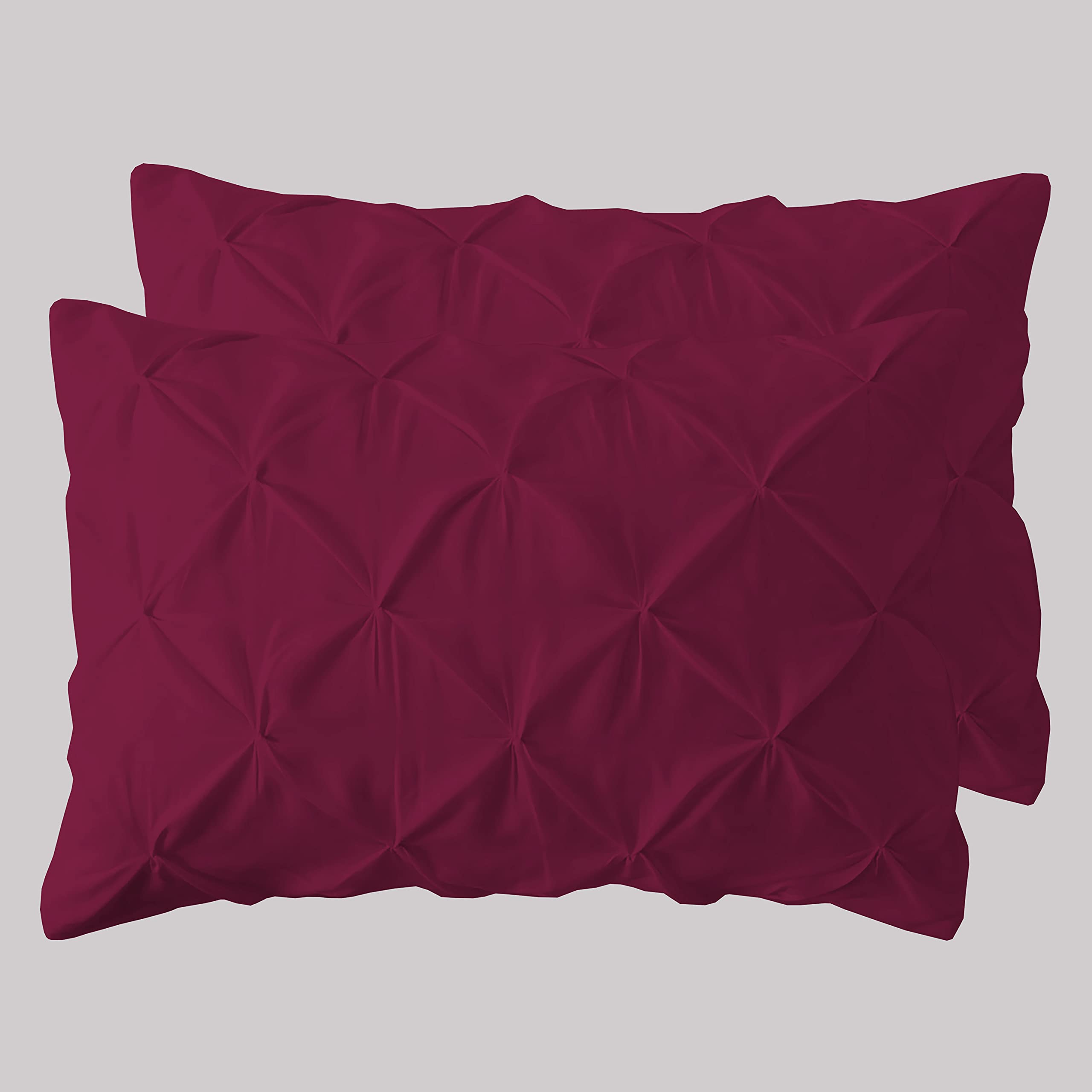 Kanak Bedding 600 TC Egyptian Cotton Pinch Pleated Designing 2 Piece Pillow Cover (21 x 34) Inches, Wine (B0CHMWRSCN) Amazon Price History, Amazon Price Tracker