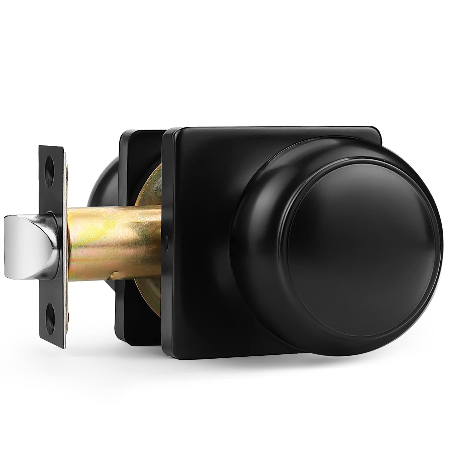 Brushed Nickel Passage Door Knobs - 6 Pack -13