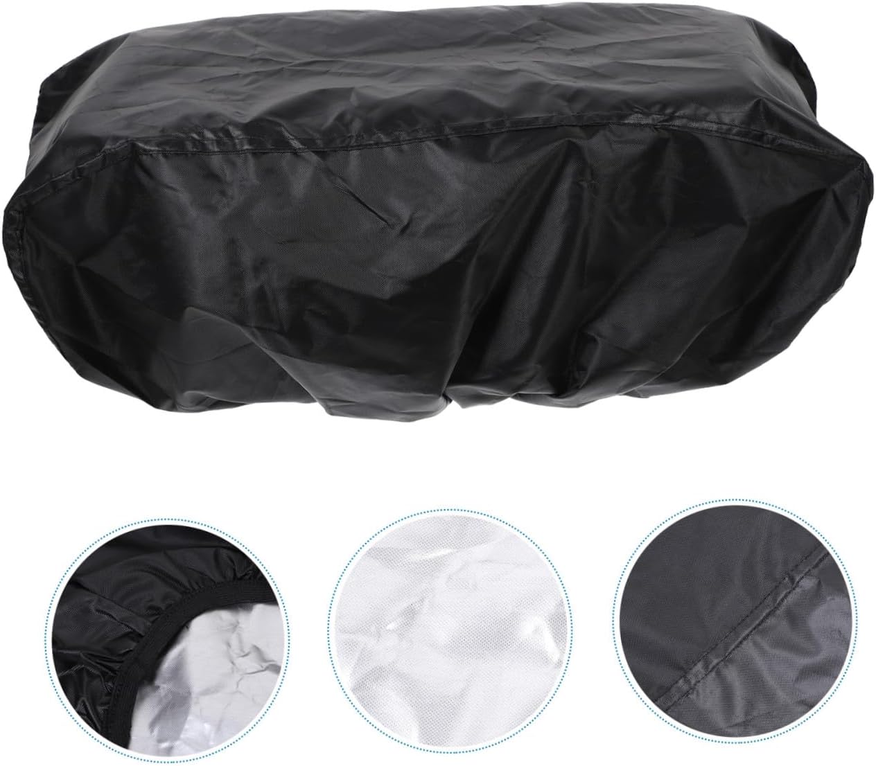 FAVOMOTO 1 Pc Winch Cover Car Electric Winch Cover Heavy Duty for Winches Cover Oxford Cloth Coated 600dpvc Universal