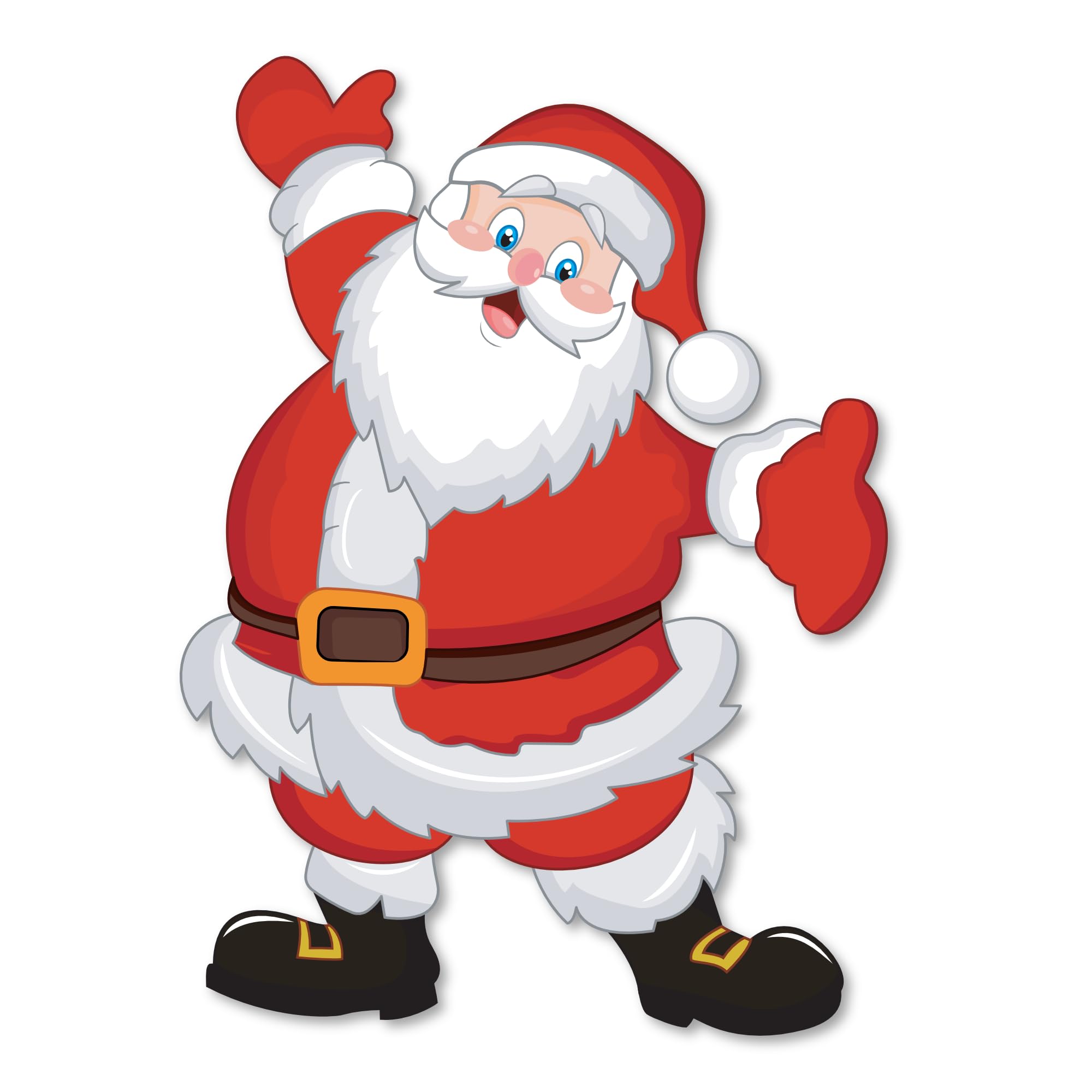 Santa Claus Merry Christmas Festival Vinyl Sticker for Wall Decoration of Office and Home Christmas Decor (27x38 cm) (B0CNSYYSC2) Amazon Price History, Amazon Price Tracker
