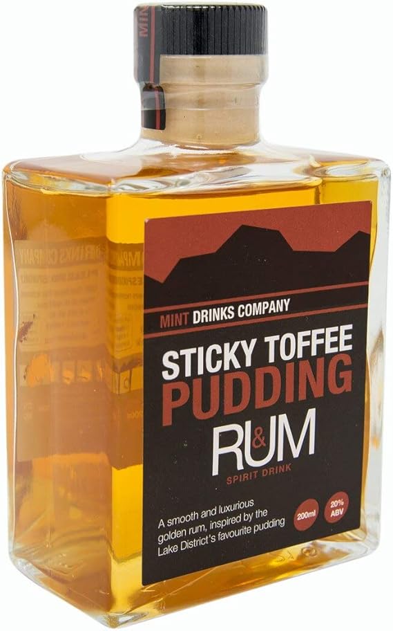 Sticky Toffee Pudding Rum Liqueur (50ml) Amazon.co.uk Grocery