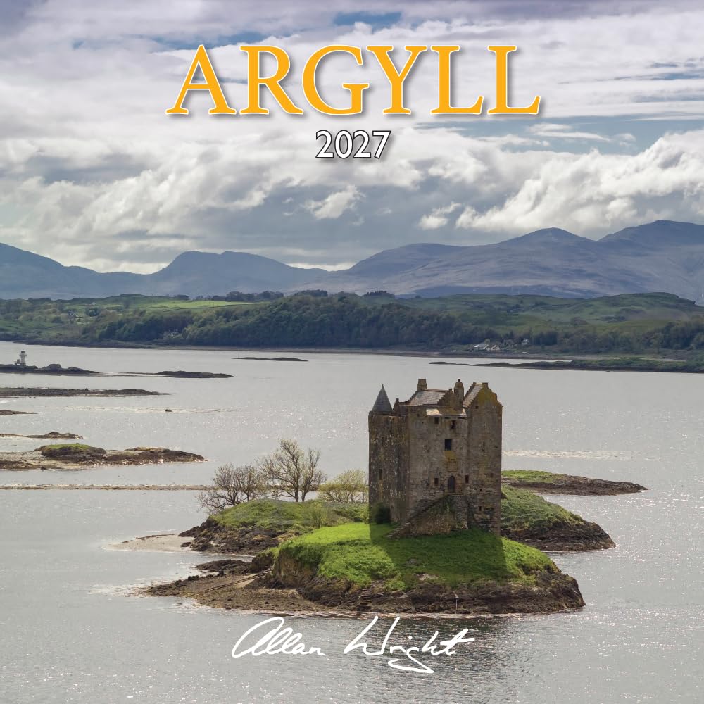 2027 Scotland Calendar: Argyll – Wall Calendar – Month to View – 12 Months