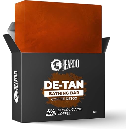 Beardo De-Tan 75g - Tan Removal & Caffeine Soap