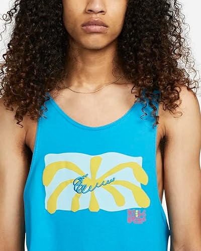 Miniatura 3 de Nike Camiseta deportiva para hombre, talla S, color azul