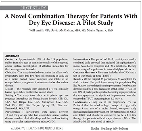 Formulated For Dry Eyes Combination Ultra Pure Triglyceride Omega-3, Omega-7, Lutein, D3 And Dry Eye Compress With Machine Washable Cover #TOP6