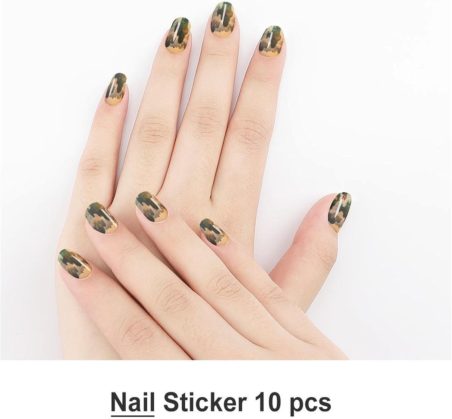 Ha Long BaySummer Nail Stickers Nail Strips | Nail Art Stickers of 10 sets with decorate fingernails,toenails,artificial nails Full Cover Easy On-Off Non-Damaging