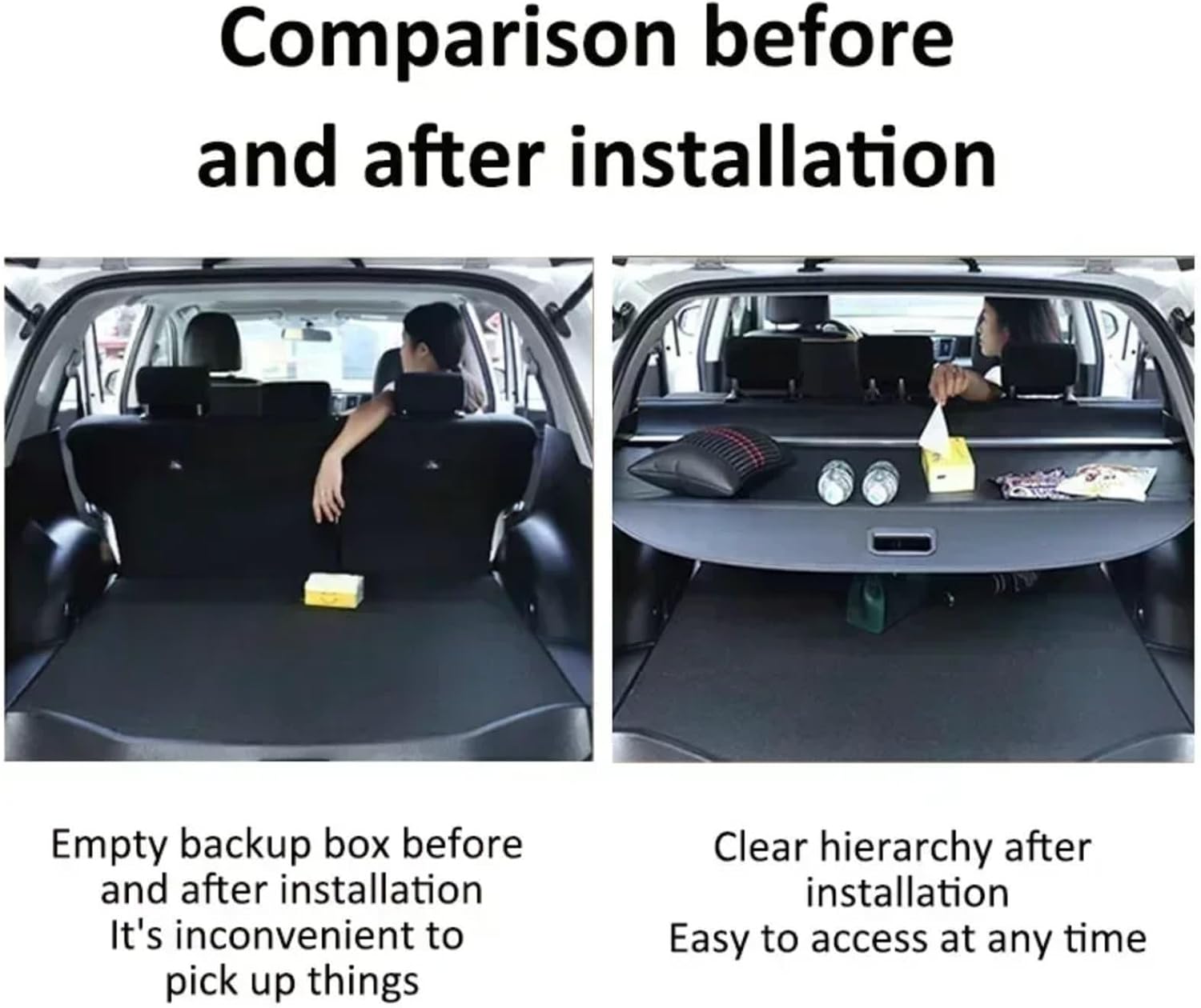 自動車用カーゴカバー Compatible With Hyundai For Creta For Cantus