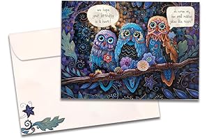 Owl Birthday Card: Heartfelt Wishes for an Owl-some Celebration