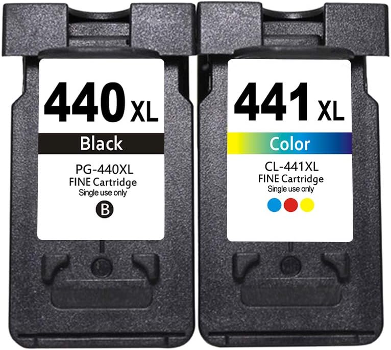 Remanufactured for Canon PG440 CL441 Ink Cartridge Replacement for PG 440 CL 441 XL for Canon Pixma MG2140 MG2240 MG3140 MG3240 MG3540 MG4240 MG4240 MG3640 MG3640S