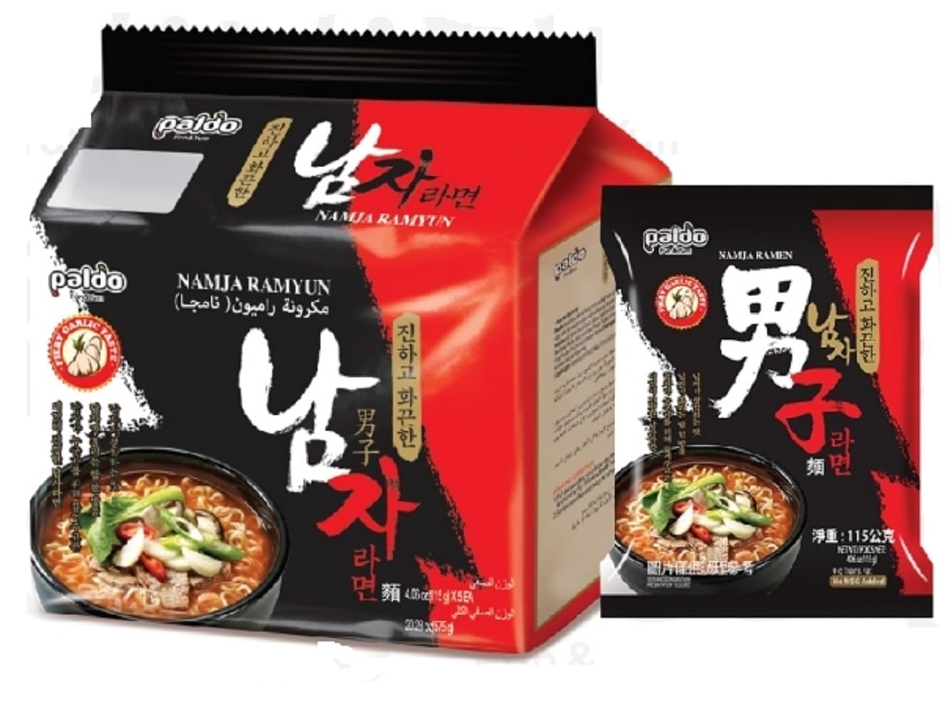 Zypermart Living Mindfully Namja Ramyun Multi-[Paldo- 115g*5]