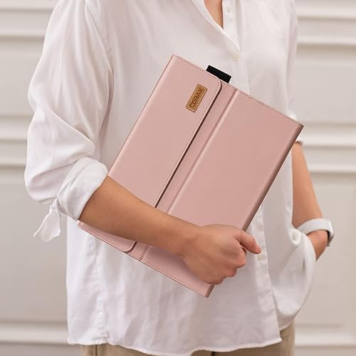Vista 50 de CoBak Funda para Microsoft Surface Pro 12" (2025), Premium Business Cover con soporte multiángulo, soporte para lápiz capacitivo integrado, soporte