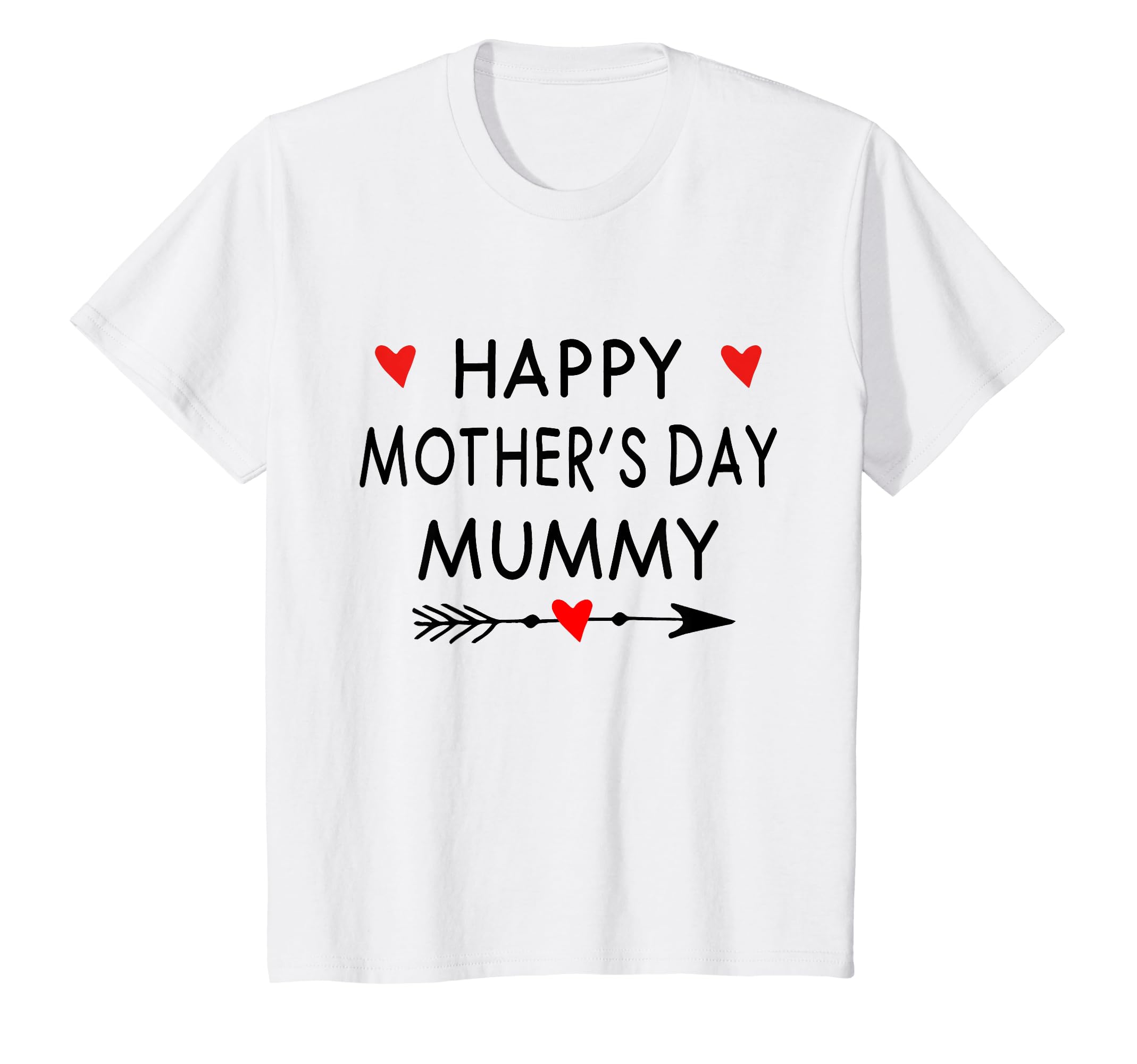 Kids Happy Mother's Day Mummy For Boys Girls T-Shirt