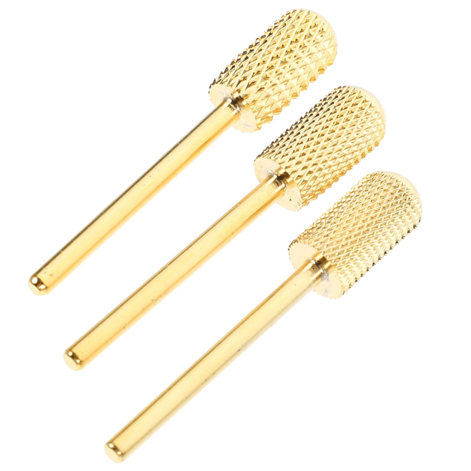 Healvian 12 Piezas brocas para clavos de carburo puntas de taladro de uñas cutícula brocas de manicura pedicura pedicure accesorios de manicura brocas de seguridad para taladro de uñas duro