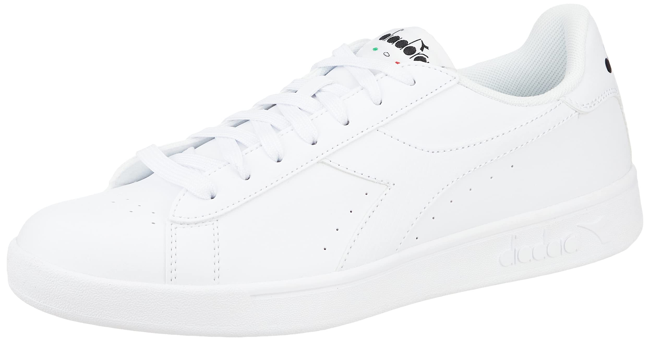 Diadora TORNEO, Gymnastics Shoe, White/White/Black,