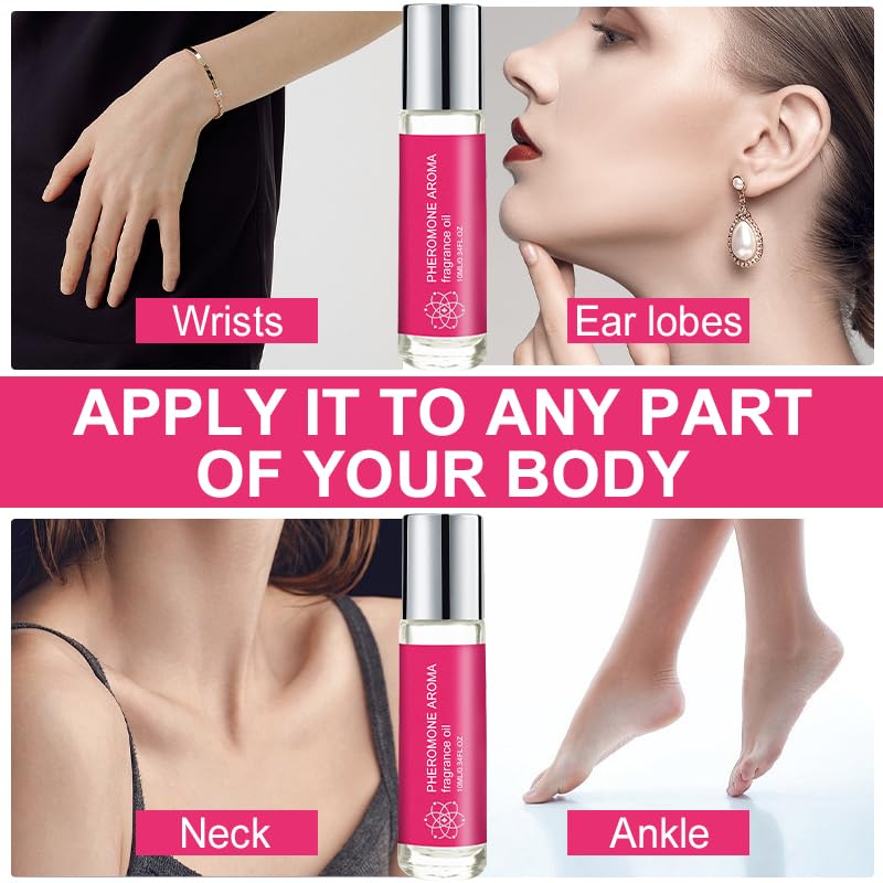 Roll-On Pheromone Perfume for Women, rollerball perfume, travel perfume, clean perfume Long-Lasting Pheromone-Infused Essential image 5 of 5 B0F7X9W7MJ