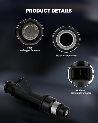 Miniatura 5 de Kits de inyectores de combustible SCITOO de 4 agujeros, inyector de combustible OEM apto para 02 03 04 para Chevrolet Trailblazer EXT, 04 para Buick