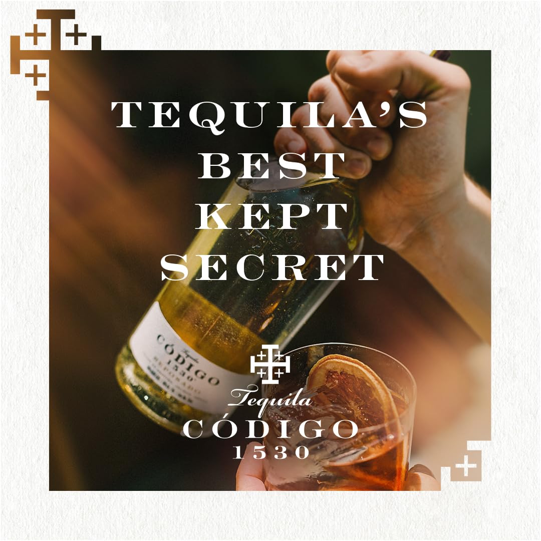 CODIGO 1530 Reposado Tequila 38% Vol. 0,7 l goldener Tequila mit Eiche und Karamell