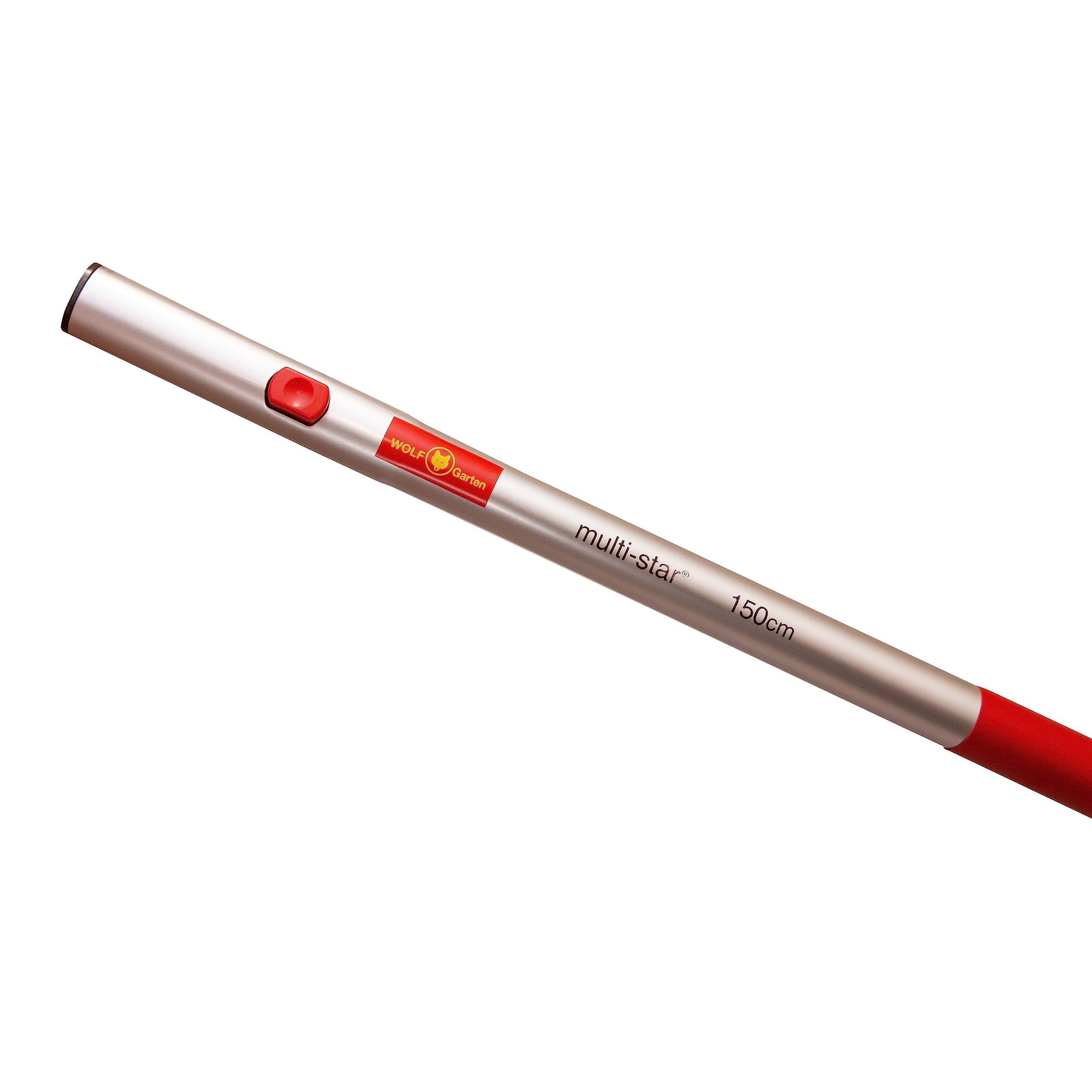 Wolf-Garten 71AED006650 ZM-A 150 Manico in Alluminio, Rosso/Argento, 7x19x155 cm
