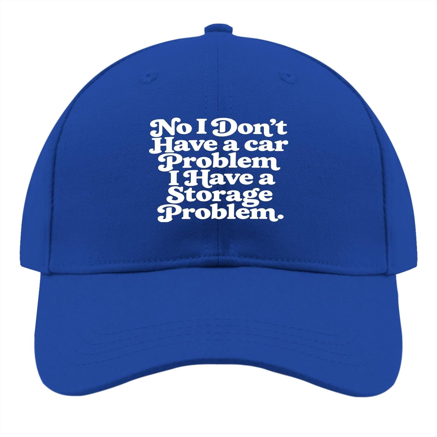 I Don T Have A CAR Problem I Have A Storage Problem Fitted Golf Hat for Men Adjustable Caps
