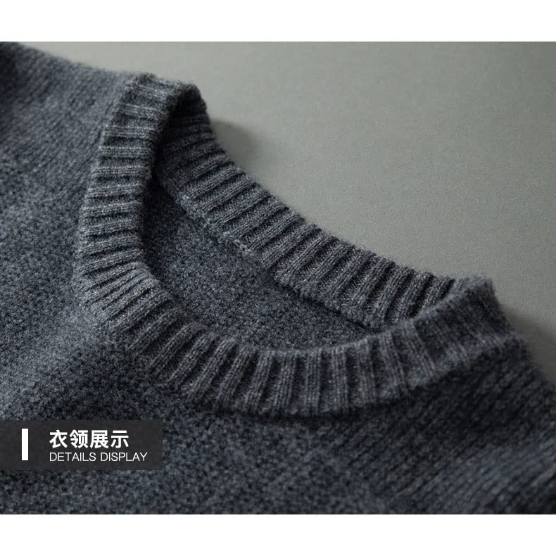 Pull décontracté lâche en maille pour homme actif