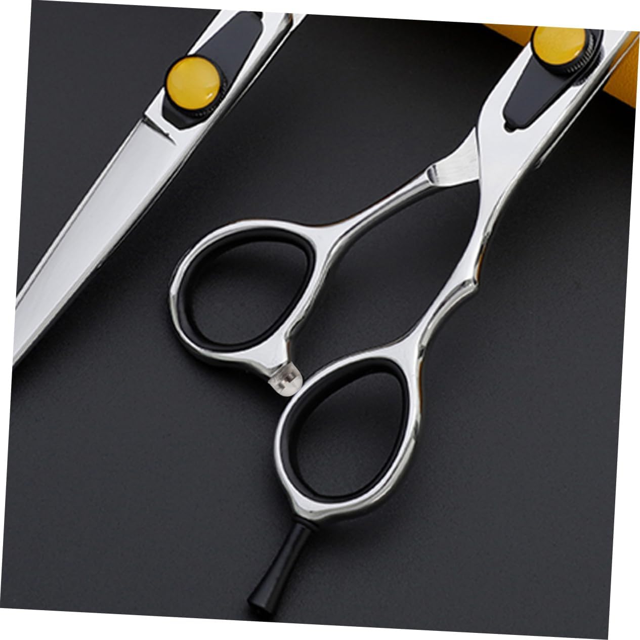 MERRYHAPY 60pcs Metal Hair Scissor Silencers for Barbers Scissor Accessories to Reduce Noise Pet Grooming and Hair Cutting Tasks