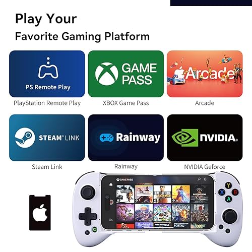 Vista 26 de ShanWan Mobile Game Controller for Android with 4 Mapping button, Bluetooth Wireless Gamepad Designed for Xbox Game Pass Ultimate, Steam Link