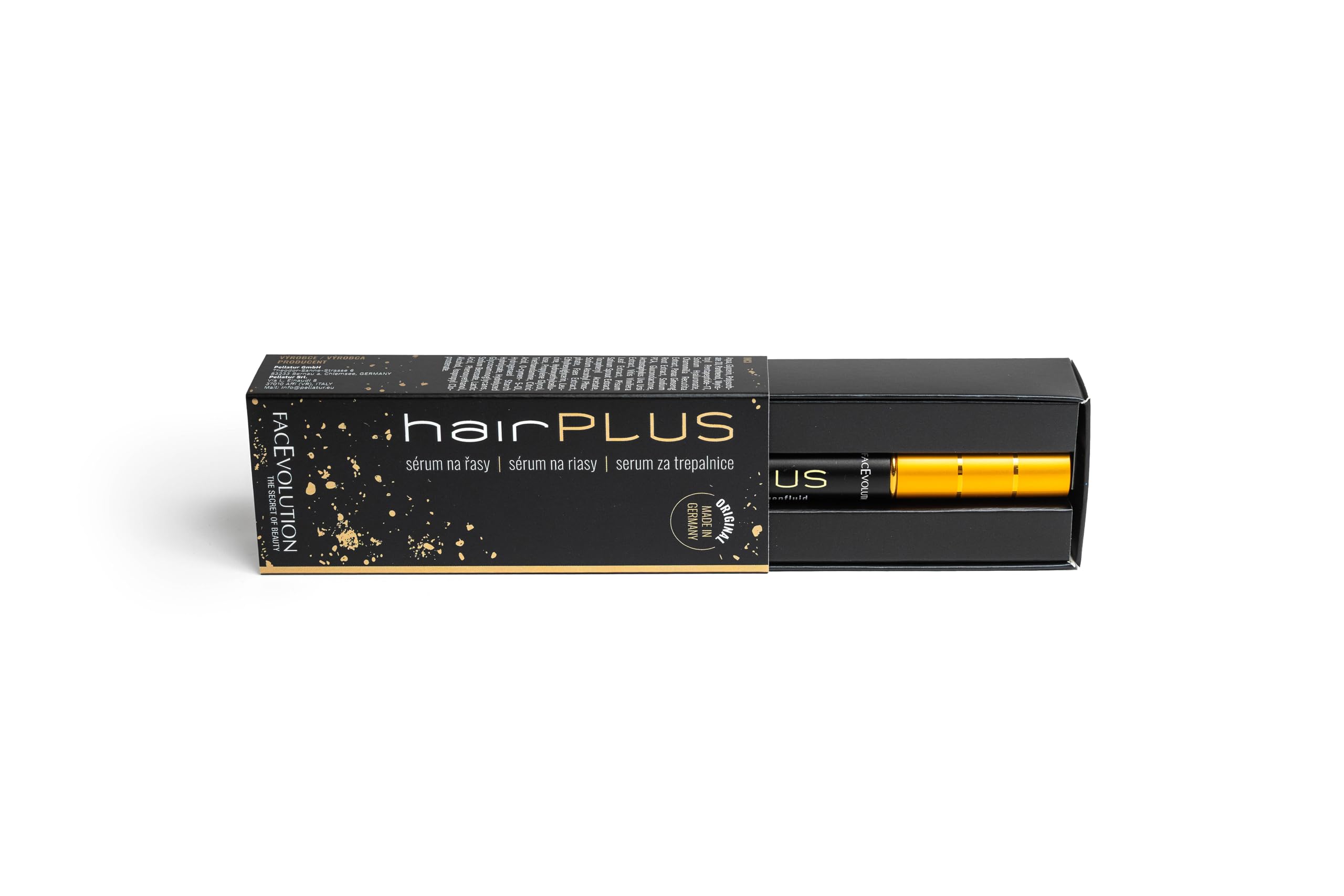 Hairplus Faevolution Serum przyspieszające wzrost rzęs i brwi, 4,5 ml