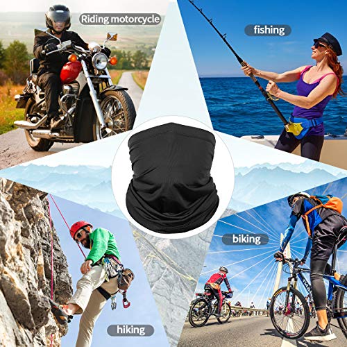 Achiou METOO Neck Gaiter Face Mask Scarf Dust Sun Protection Cool Lightweight Windproof thumb #5