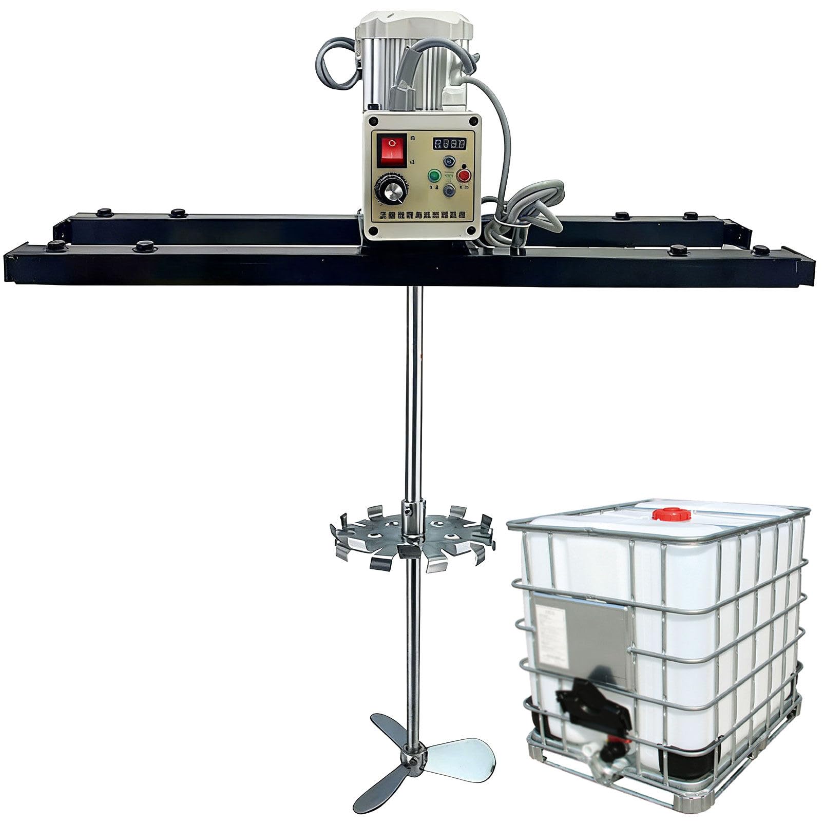 GerCxxly Electric IBC Tank Mixer 265 Gallon Tank Stirring Agitator D