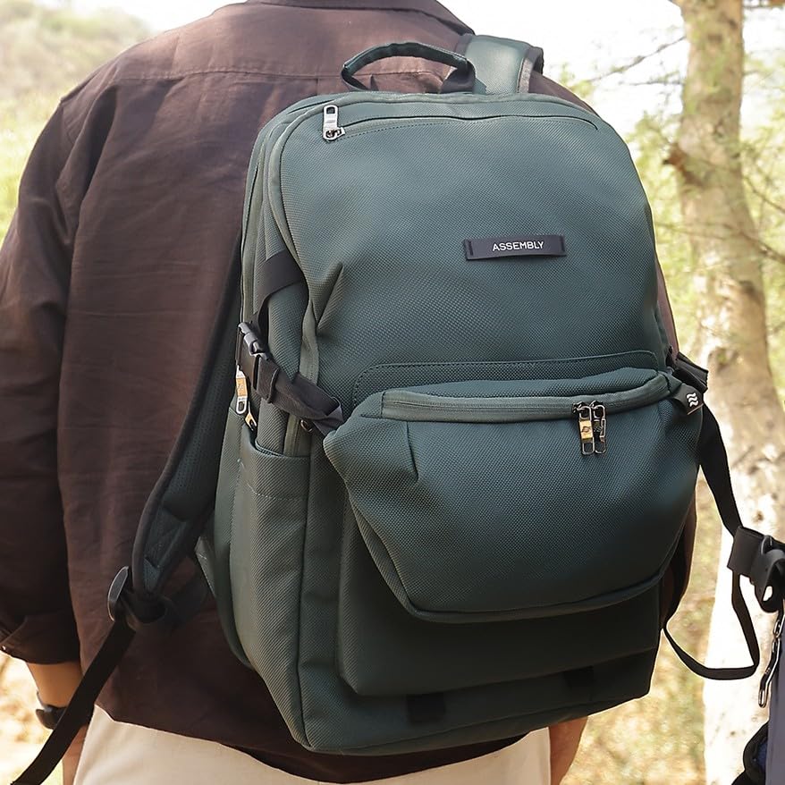 Image of Assembly Travel Backpack for Men & Women | 15.6 Inch Laptop Backpack | Durable Office & Travel Backpack