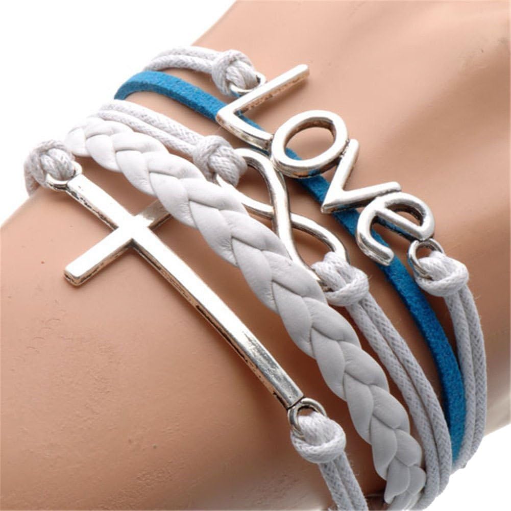 Humasol Antique Multilayer PU Leather Bracelet