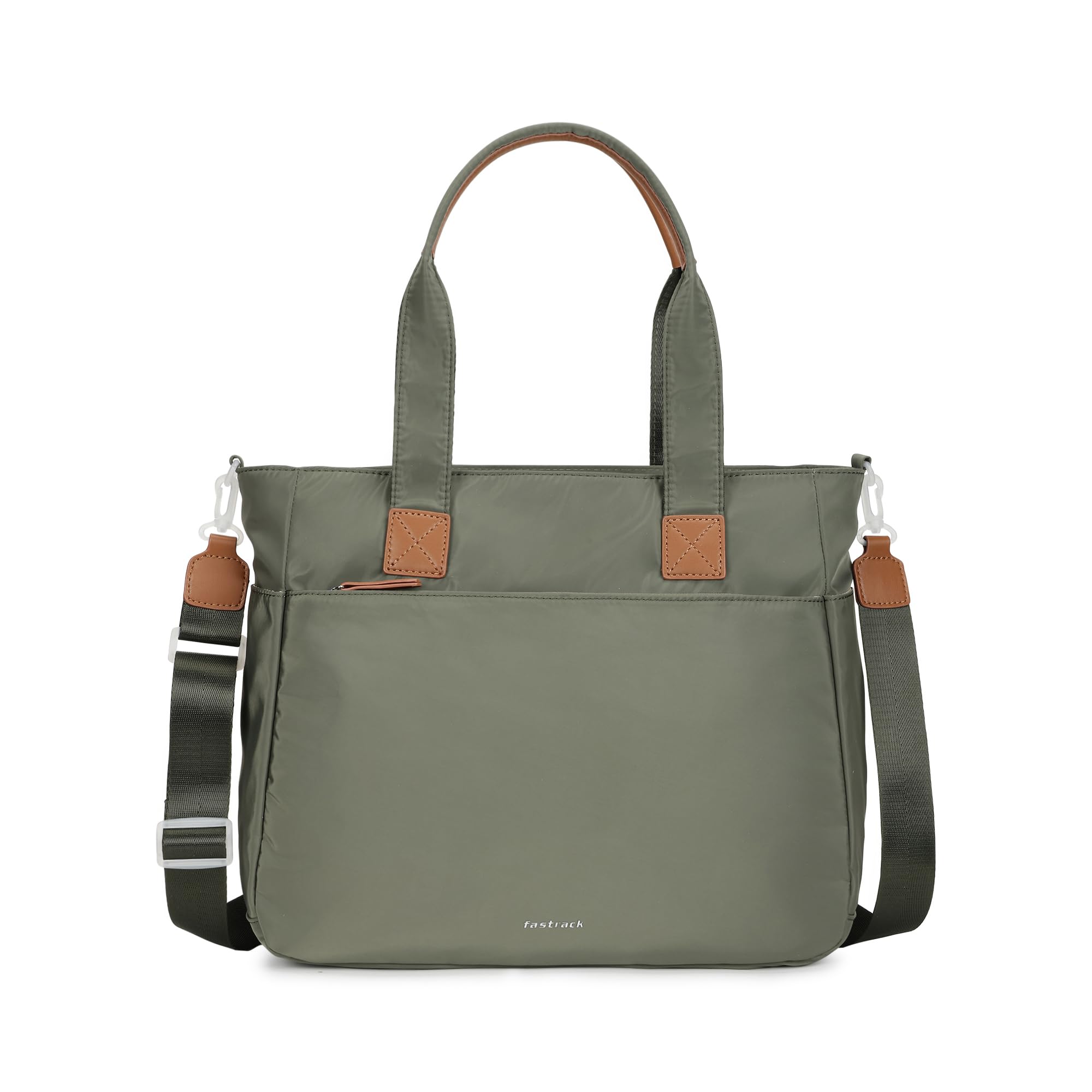 fastrack Tote Pro Laptop Tote Bag | 14-Inch Laptop Sleeve| Spacious Main Compartment with Organiser Pocket| External Quick-Access Zipper Pocket| Dual Webbing Handles & Detachable Adjustable Strap-picture-29
