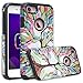IPhone 7 Case, iPhone 7 [Shock Absorption/Impact Resistant] Hybrid Dual Layer Armor Defender Protective Case Cover for iPhone 7, (Colorful Tree)