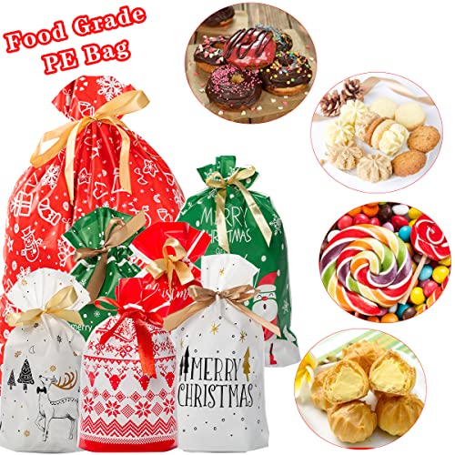 Amazon – 32-Pc Christmas Drawstring Gift Bag Set - image 3