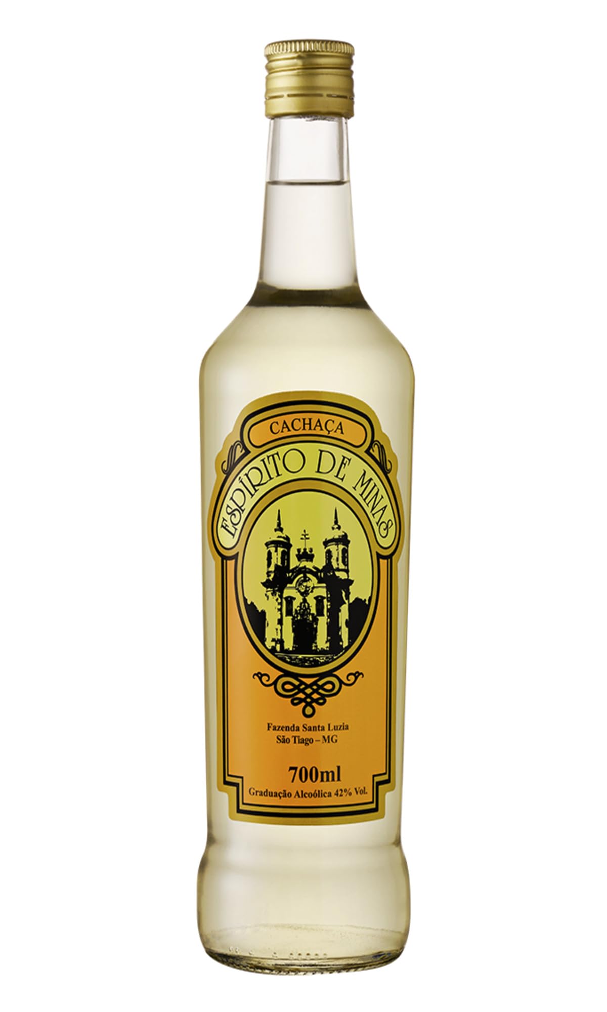 Espirito De Minas Cachaça (1 x 0.7 l), 700 ml (1er Pack)