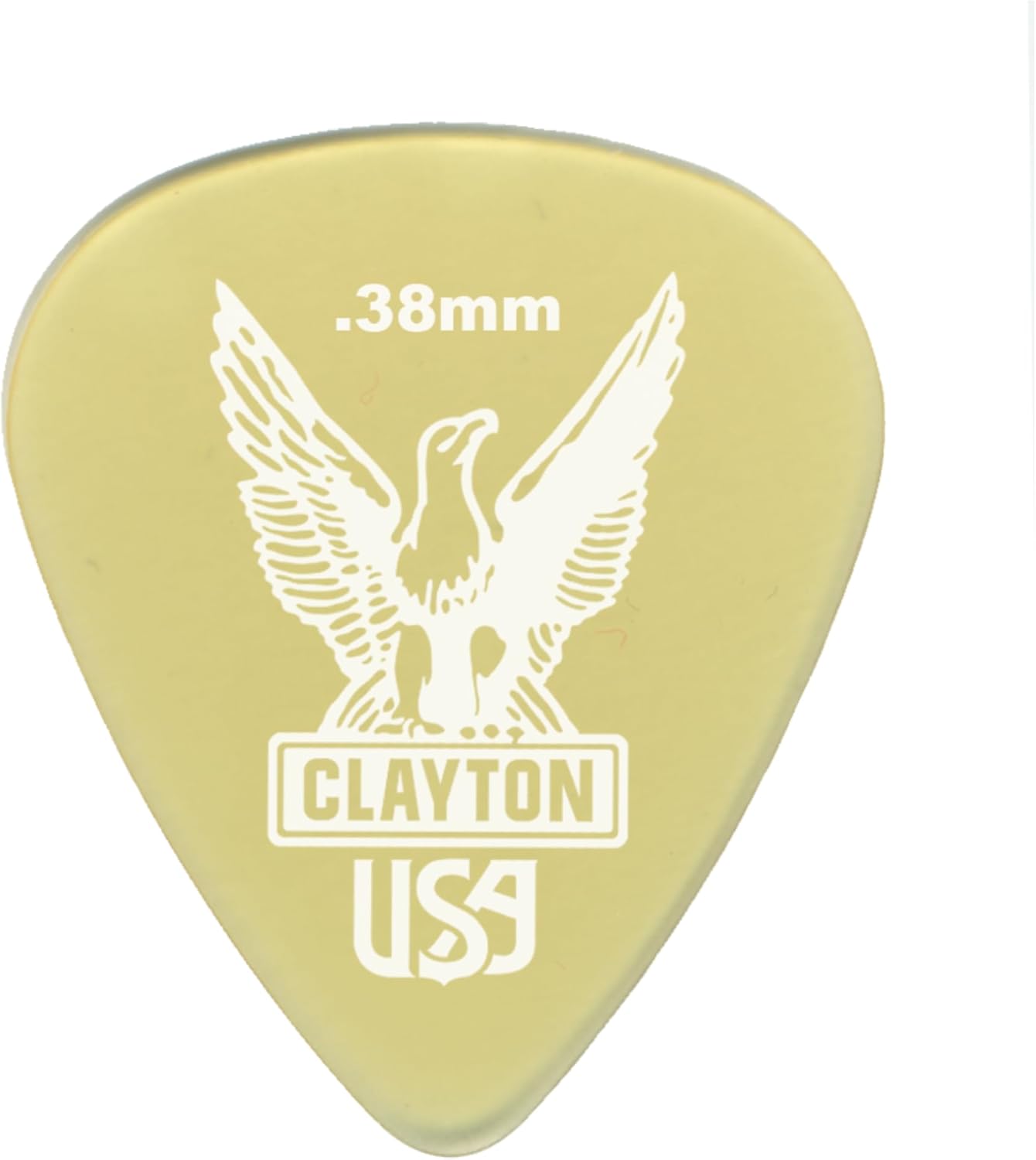 Clayton Ultem Guitar Picks (Select from gauges .38mm - 1.20mm)