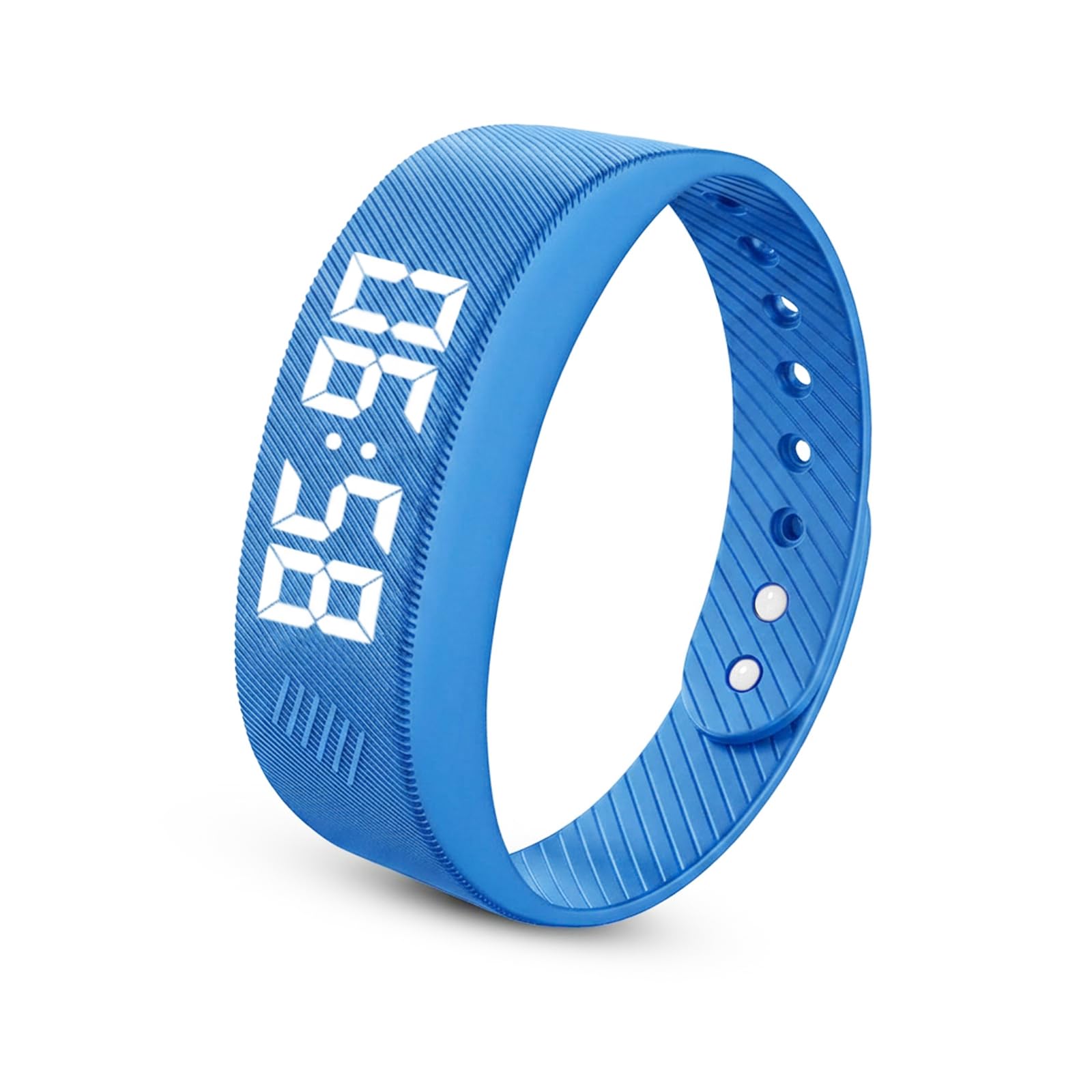 Photo 1 of Keledz Waterproof Vibrating Alarm Clock Watch for Students&Athletes(Blue)
