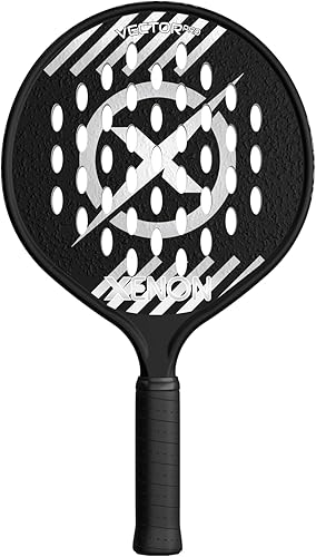 Vector Pro Spin Max Version 2 - Pala de tenis de plataforma por Xenon Paddle, cabeza de gran tamaño, punto de equilibrio uniforme, núcleo de espuma