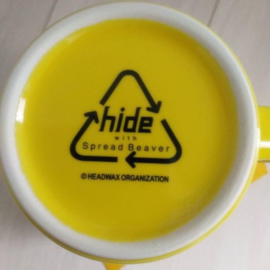 Amazon.co.jp: hide イエローハート マグカップ カップ : ホーム