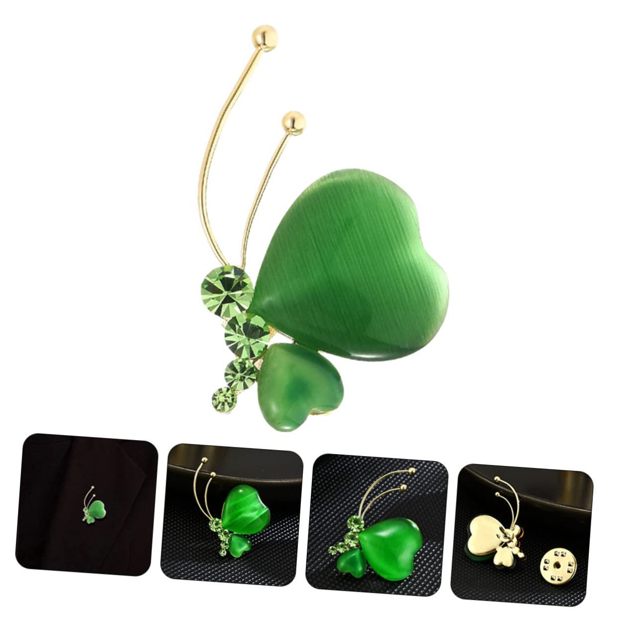 5piezas Broche De Decorativo Para Mujeres Pin Elegante y Accesorio Para Ropa Bufandas y Sombreros Para Ocasiones Especiales