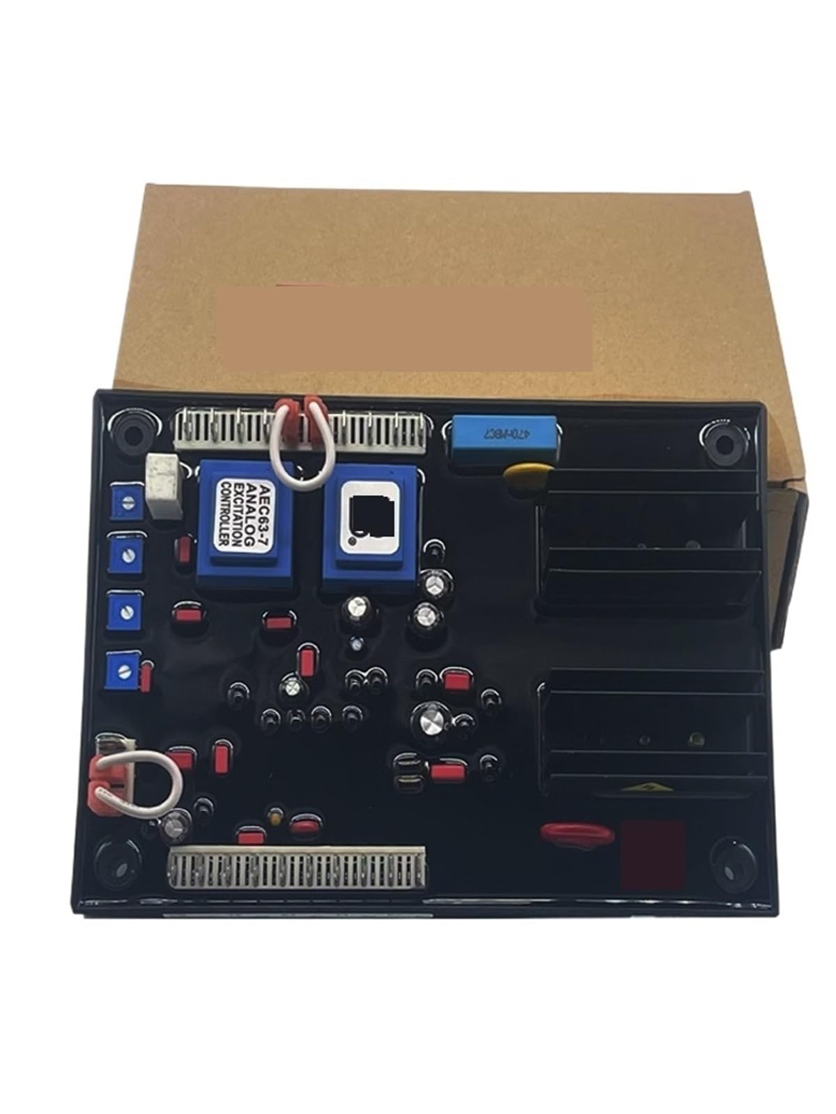 GQSHEIIRU 1pcs AEC63-7 voltage regulator board marine diesel generator automatic regulation AVR(AEC63-7 copy)
