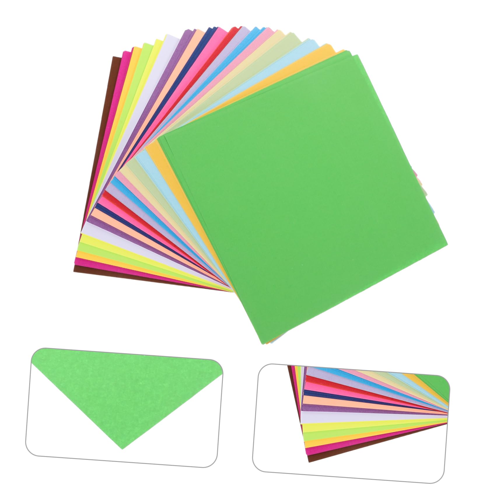 600 Blatt Origami Papier Doppelseitige Farbige für DIY Projekte und Kreative Schulaktivitäten Geeignet für Verschiedene Bastelarbeiten