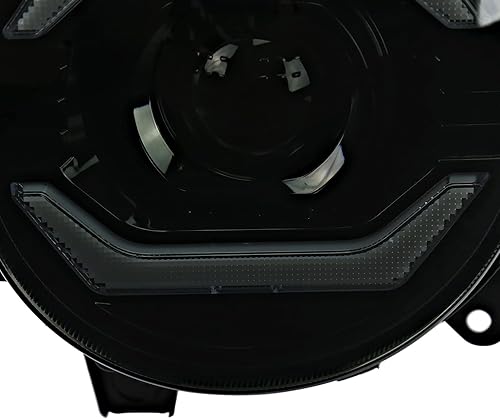 Miniatura 8 de SPEC-D TUNING Faros delanteros de proyector de humo negro con señales de giro secuenciales LED y animación de arranque compatible con Toyota FJ