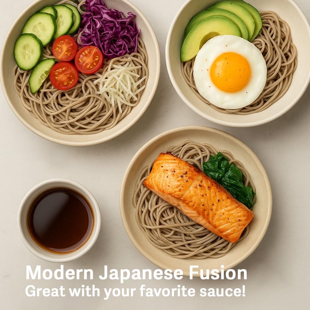 Amazon.com : Japanese-Style 80/20 Buckwheat Soba Noodles