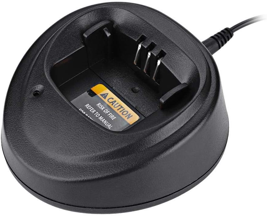 Power Adapter for Walkie Talkie, 12V Walike Talkie Base Desktop Charger Power Adapter Fit for DP1400/DEP450/ EP450/GP3188/GP368/GP3688/CP040/CP140/CP160/CP180/CP150/CP200/PR400/CP180 Radio : Electronics