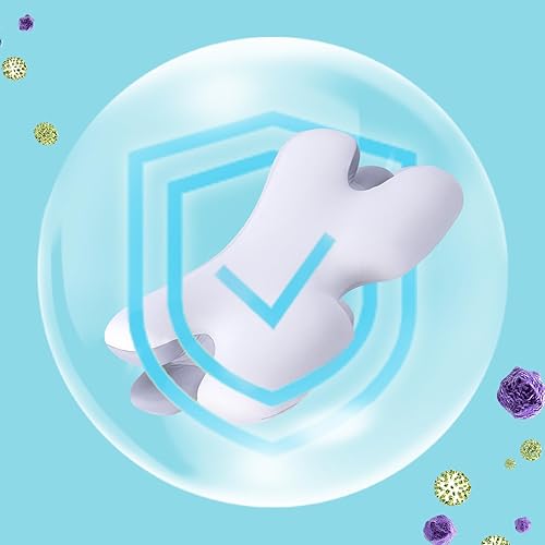 Miniatura 9 de Almohada cervical para el cuello, almohada ortopédica ergonómica de contorno para aliviar el dolor de cuello y hombros con funda de almohada de